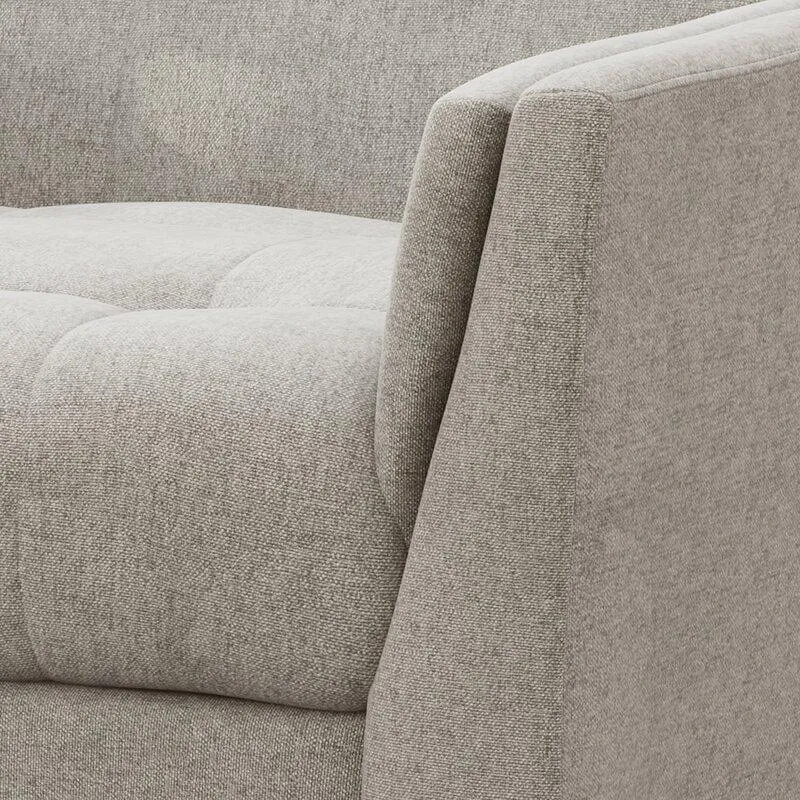 Wide Tufted Arm Chair for living room