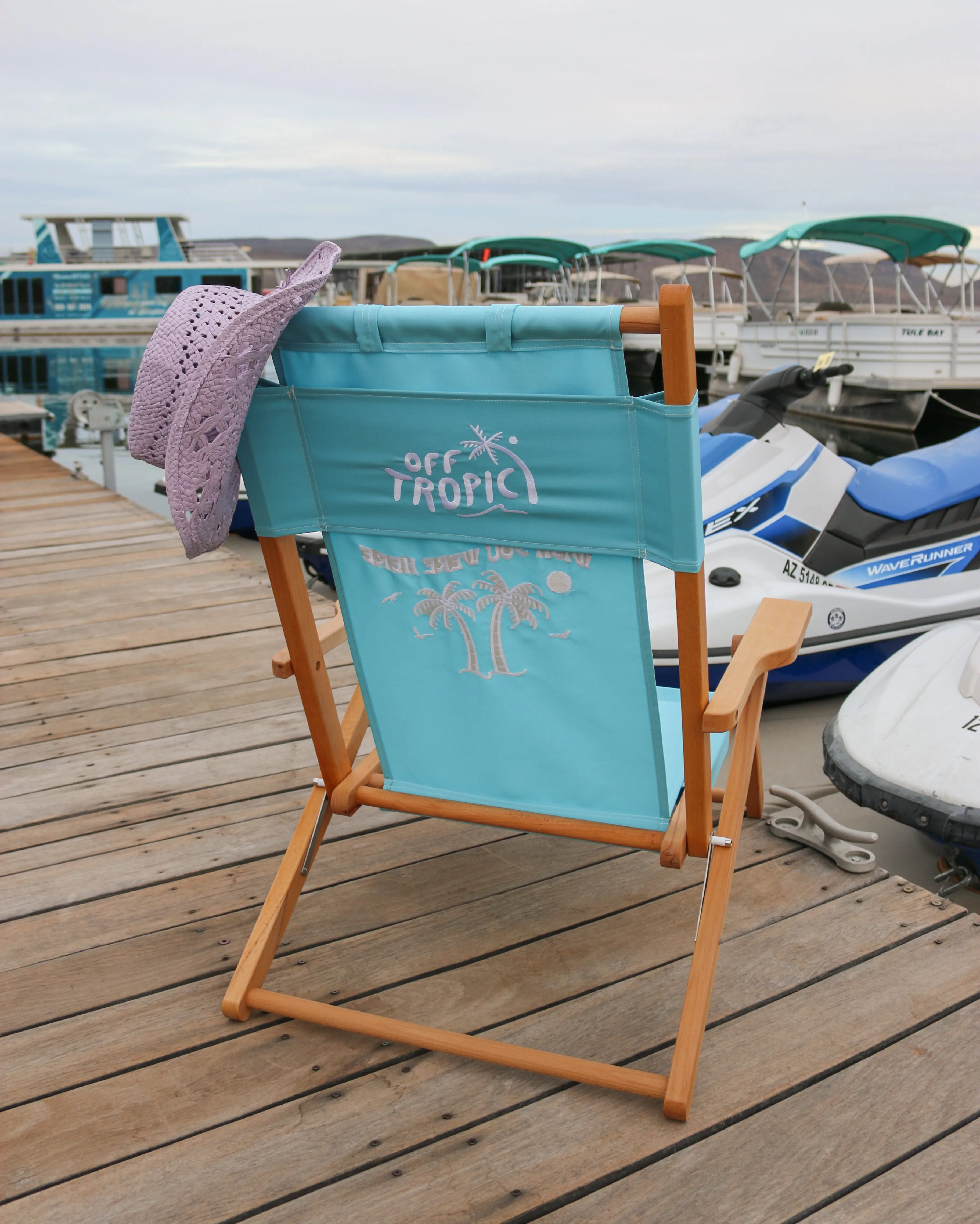 Wish You Were Here Beach Chair