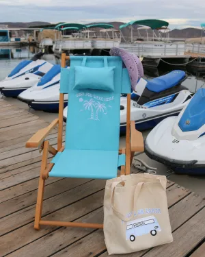 Wish You Were Here Beach Chair