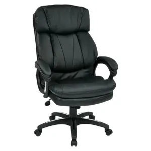 WorkSmart Oversized Faux Leather Executive Chair FL9097-U6