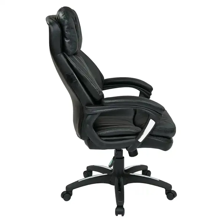 WorkSmart Oversized Faux Leather Executive Chair FL9097-U6