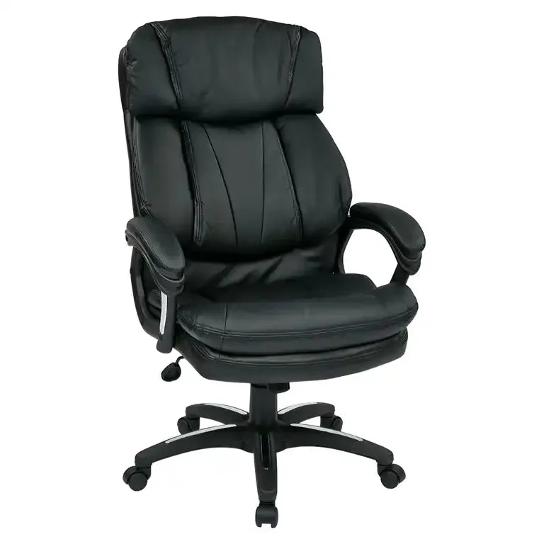 WorkSmart Oversized Faux Leather Executive Chair FL9097-U6