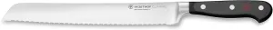 WÜSTHOF Classic 9" Bread Knife, Silver