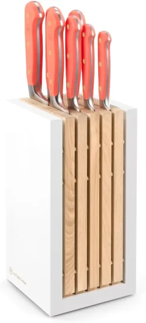 WÜSTHOF Classic Coral Peach 8 Piece Knife Block Set