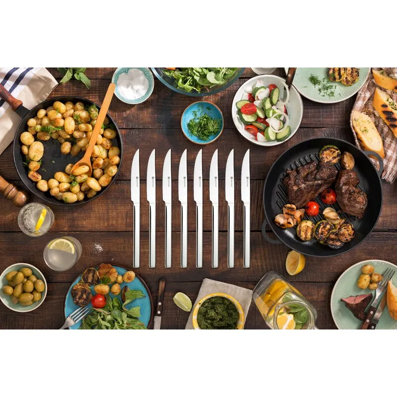 Wüsthof Steak Knife Set in Wooden Chest