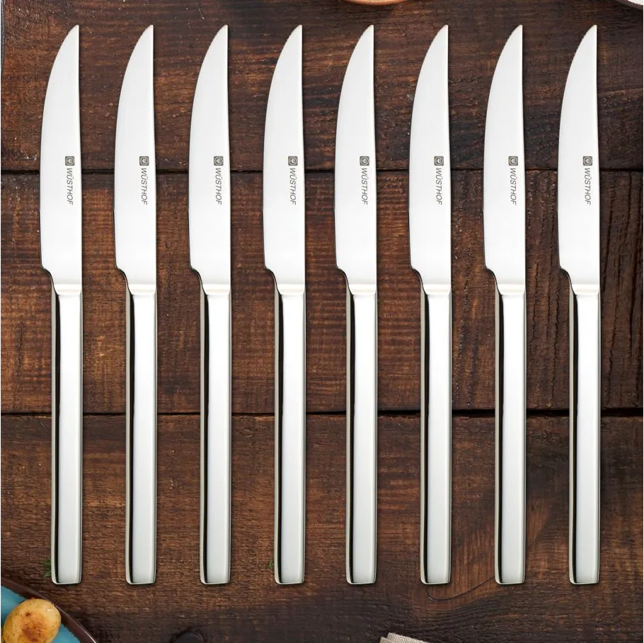 Wüsthof Steak Knife Set in Wooden Chest