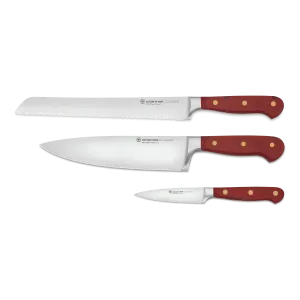 Wusthof Classic Tasty Sumac - 3 Pc. Essential Knife Set