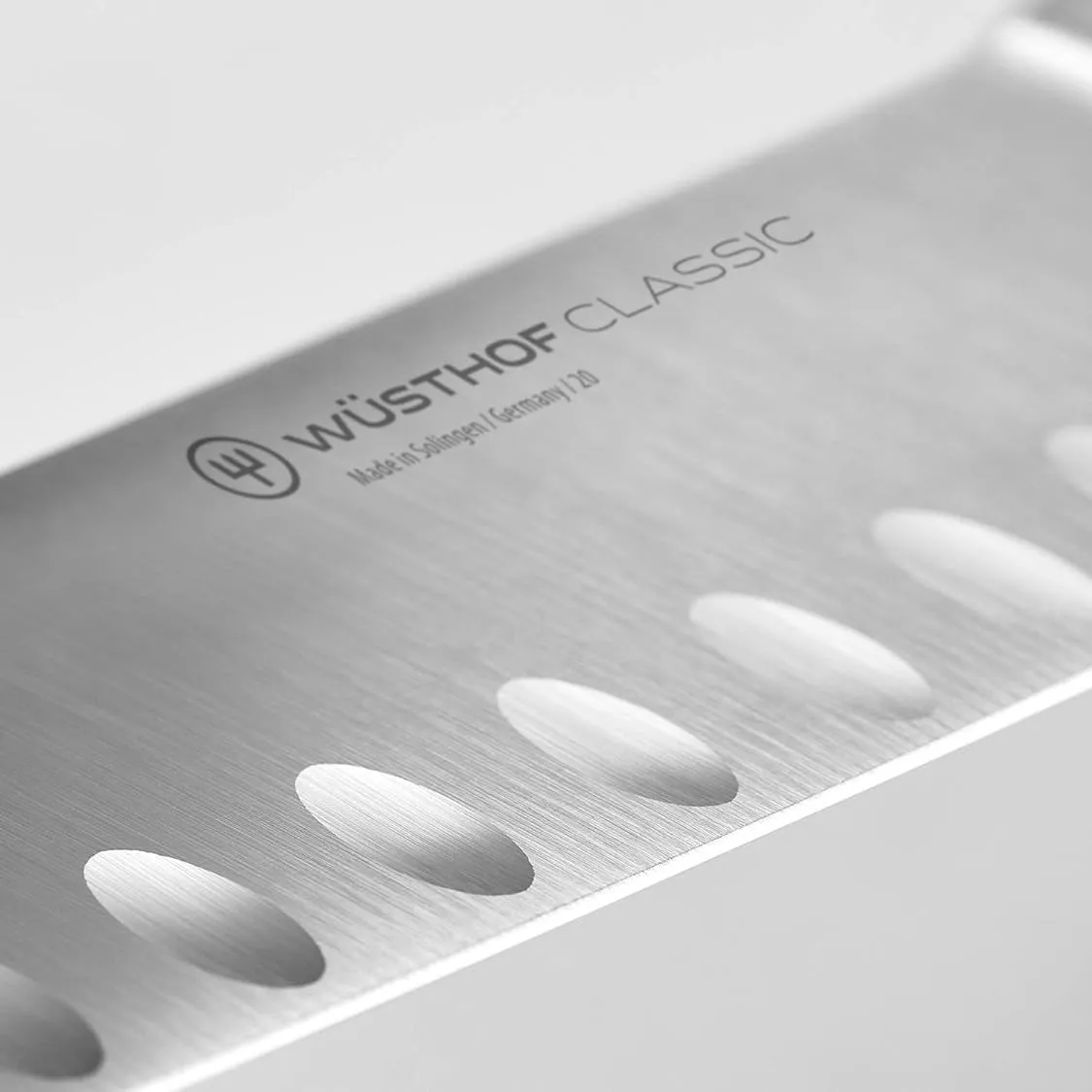 Wusthof Classic White Nine Piece Knife Block Set with Stainless Steel Knives