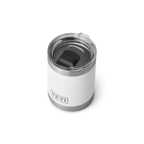 YETI RAMBLER 10OZ (296ML) LOWBALL W/ MAGSLIDER LID - WHITE