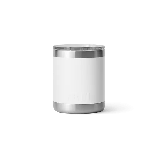 YETI RAMBLER 10OZ (296ML) LOWBALL W/ MAGSLIDER LID - WHITE