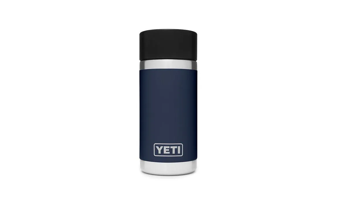 YETI RAMBLER 12 OZ BOTTLE W/ HOTSHOT CAP (355ML) - NAVY