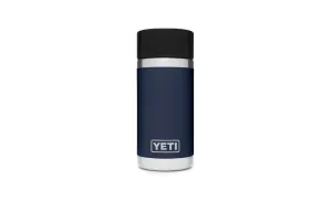 YETI RAMBLER 12 OZ BOTTLE W/ HOTSHOT CAP (355ML) - NAVY