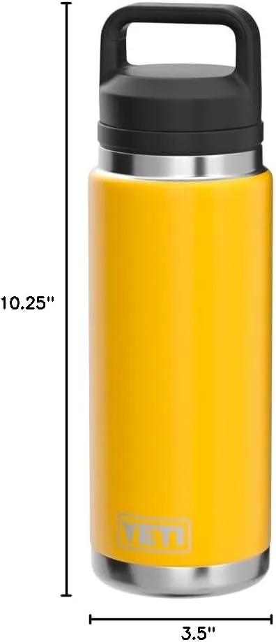 YETI Rambler 26 oz Bottle, Vacuum Insulated, Leakproof, Stainless Steel with Chug Cap