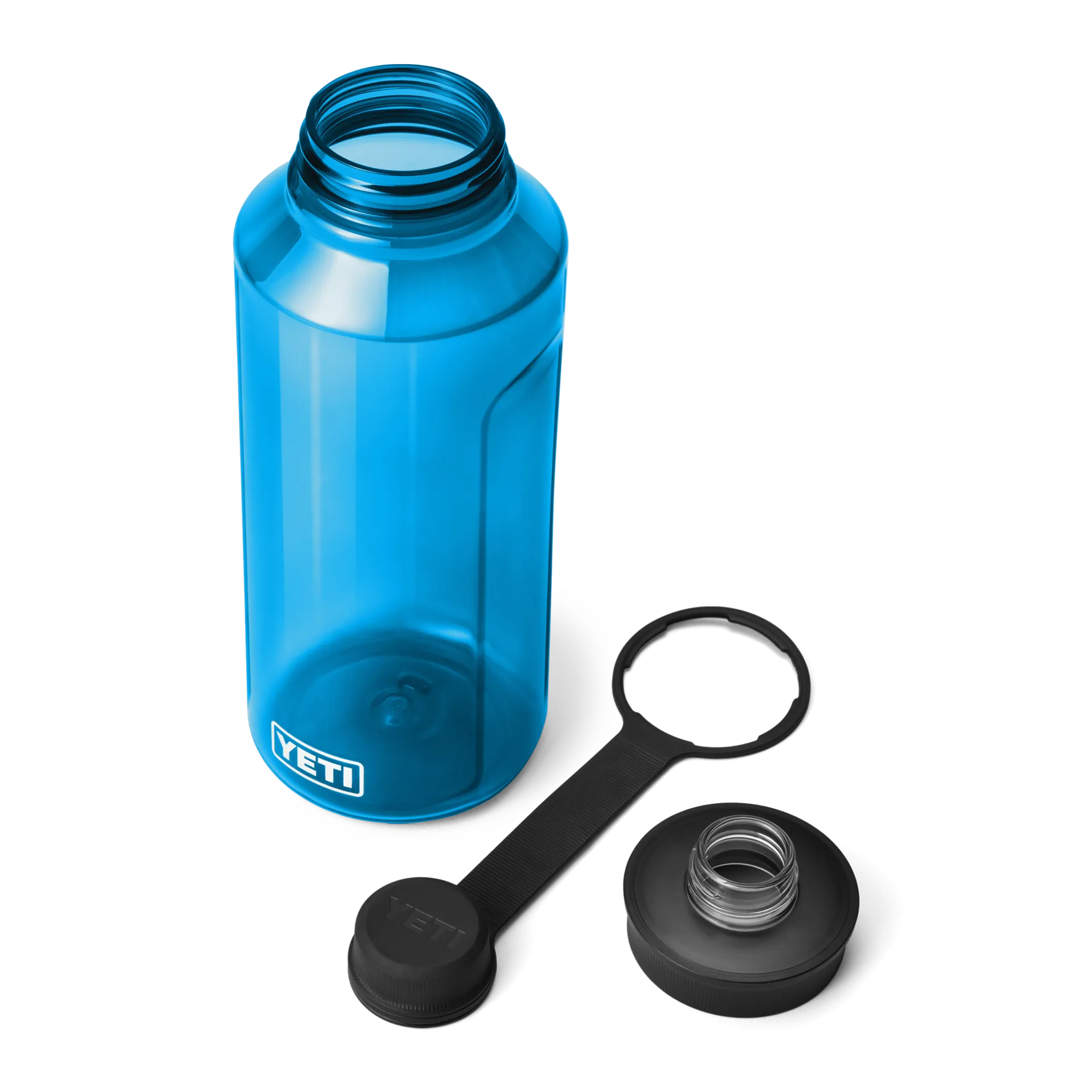 Yonder 1.5L Tether Cap Bottle-Big Wave Blue
