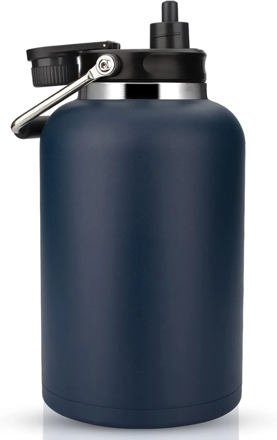 Zenbo 128 oz Jug with Straw Keeps Cold up to 36 Hrs,One Gallon Large Double Wall Vacuum Insulated Water Bottle,Sweat-Proof Leak-Proof